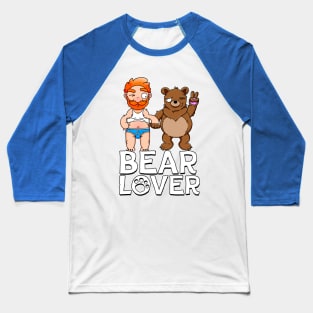 Bear Lover Ginger Baseball T-Shirt